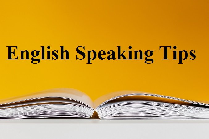 english speaking tips