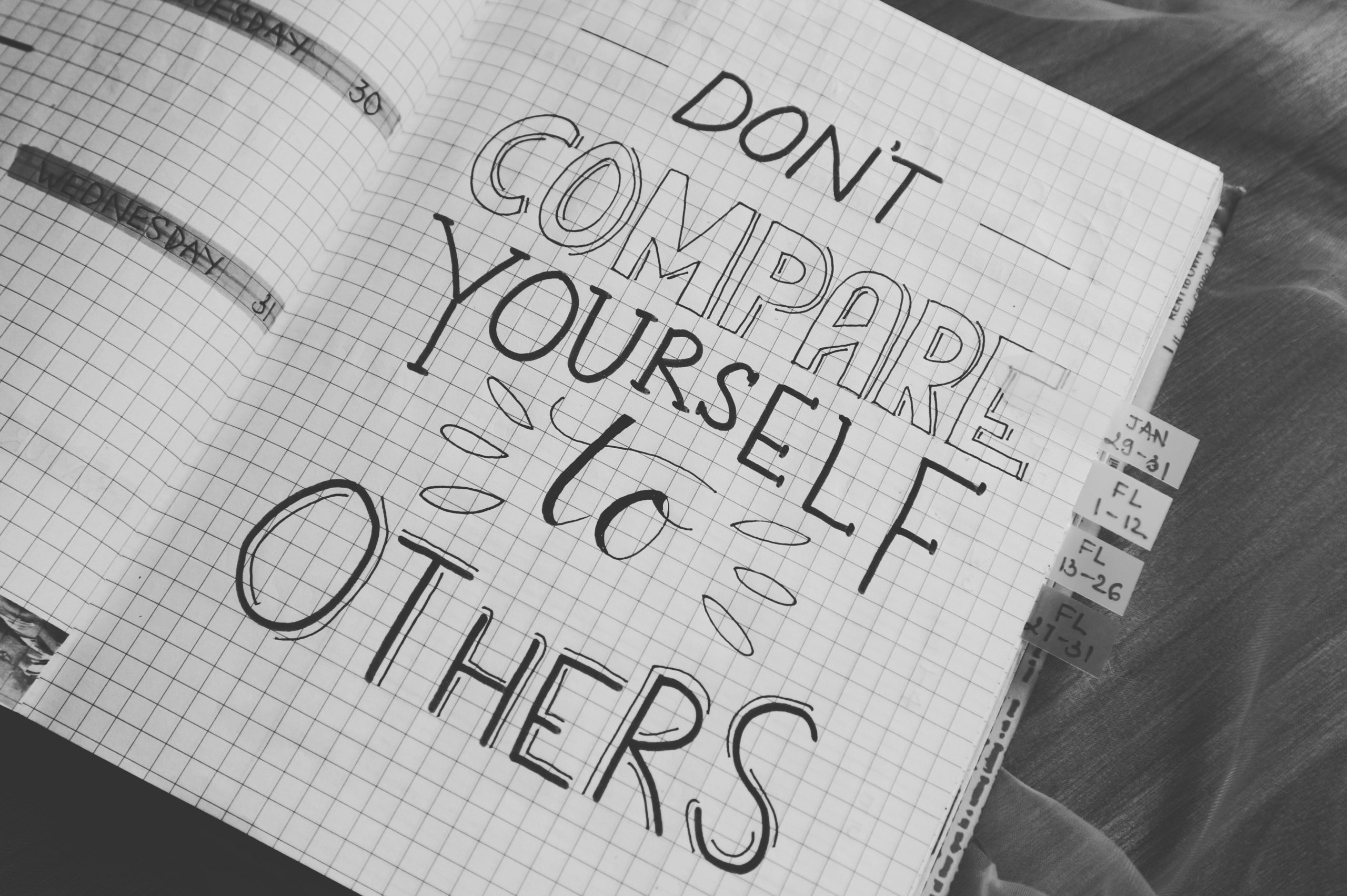 Don't Compare Yourself with anyone